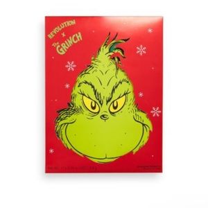 NWT Makeup Revolution x The Grinch - Aqua - Eye Shadow Palette